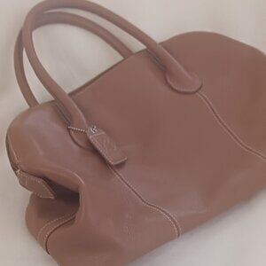 B Collective Brown Satchel Bag